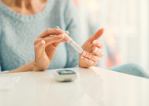 Person walking outdoors